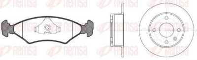 Remsa 8119.00 комплект тормозов, дисковый тормозной механизм на FORD ESCORT IV (GAF, AWF, ABFT)
