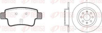 Remsa 81198.00 комплект тормозов, дисковый тормозной механизм на FIAT GRANDE PUNTO (199)