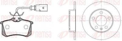 Remsa 8263.10 комплект тормозов, дисковый тормозной механизм на VW POLO (9N_)