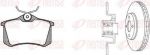 Remsa 8263.27 комплект тормозов, дисковый тормозной механизм на RENAULT TWINGO II (CN0_)