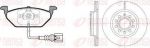 Remsa 8633.05 комплект тормозов, дисковый тормозной механизм на SKODA OCTAVIA Combi (1Z5)