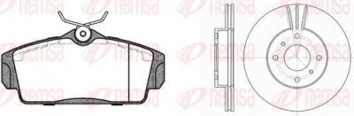 Remsa 8704.01 комплект тормозов, дисковый тормозной механизм на NISSAN PRIMERA Hatchback (P11)