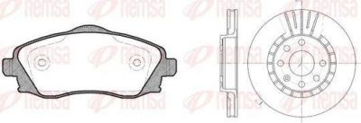 Remsa 8774.02 комплект тормозов, дисковый тормозной механизм на OPEL CORSA C (F08, F68)