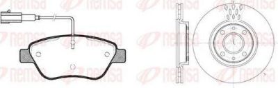 Remsa 8858.01 комплект тормозов, дисковый тормозной механизм на FIAT STILO (192)