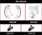 Remsa SPK 3045.03 комплект тормозов, барабанный тормозной механизм на VW POLO CLASSIC (6KV2)