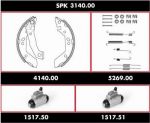 Remsa SPK 3140.00 комплект тормозов, барабанный тормозной механизм на HYUNDAI ACCENT II седан (LC)