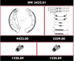 Remsa SPK 3422.01 комплект тормозов, барабанный тормозной механизм на OPEL ASTRA H (L48)