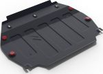 RIVAL RIVAL 111.09202.1 Защита картера + КПП + комплект крепежа, JAC S3 2014-, V -1.5 (113 л.с.), АКПП, передний привод (111.09202.1)