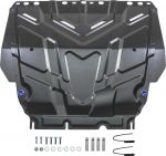 RIVAL RIVAL 111.1850.1 Защита картера + КПП, Ford Focus 2015-, V - все/Ford С-Max 2003-2010, V - 1.6; 1.8; 2.0/Ford Focus 2 (111.1850.1)