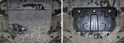 RIVAL RIVAL 111.3823.1 Защита картера + КПП + комплект крепежа, Mazda 3 2013-, V - 1.5; 1.6; 2.0/Mazda 6 2015-, V - 2.0; 2. (111.3823.1)