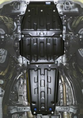 RIVAL RIVAL 111.5713.3 Защита картера + комплект крепежа, Lexus LX 2015-, V - 4.5d; 5.7/Lexus LX 2008-2015, V - 4.5d; 5.7/T (111.5713.3)