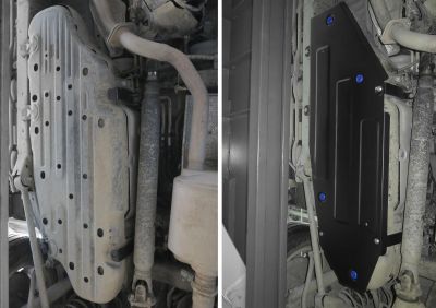 RIVAL RIVAL 111.9515.1 Защита топливного бака + комплект крепежа, Toyota LC200 2015-, V - 4.5d (111.9515.1)
