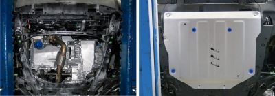 RIVAL Защита картера КПП комплект крепежа, Honda CR-V 2017-, V - 2.4 (333.2131.1)