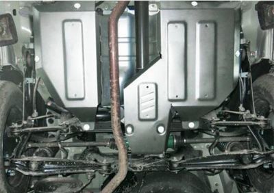 RIVAL RIVAL 333.4038.1 Защита топливного бака + редуктора, Mitsubishi Outlander 2015-,V - 2.0; 2.4; полный привод/Mitsubish (333.4038.1)