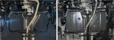 RIVAL RIVAL 333.5116.1 Защита топливного бака + комплект крепежа, Skoda Kodiaq 2017-, V - 2.0 (180л.с.); 2.0d (150л.с.)/Vol (333.5116.1)