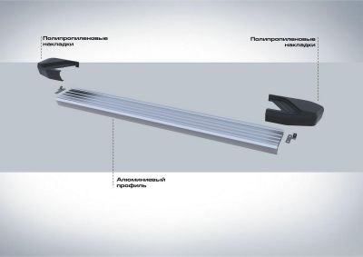 RIVAL RIVAL F173AL.5802.4 Порог-площадка 