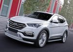 RIVAL RIVAL G.2302.001 Решетка бампера d10 + комплект крепежа, RIVAL, Hyundai Santa Fe Premium 2015- (G.2302.001)