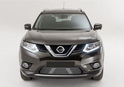 RIVAL RIVAL G.4103.002 Решетка бампера d10 + комплект крепежа, RIVAL, Nissan X-Trail 2015-, c передними парктроникам (G.4103.002)