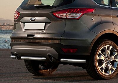 RIVAL RIVAL R.1803.008 Защита заднего бампера d57 + комплект крепежа, RIVAL, Ford Kuga 2013-2016- (R.1803.008)