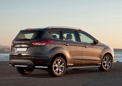 RIVAL RIVAL R.1803.013 Защита заднего бампера d57 уголки + комплект крепежа, RIVAL, Ford Kuga 2013-2016- (R.1803.013)