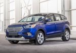 RIVAL RIVAL R.1807.002 Защита переднего бампера d57+d42 + комплект крепежа, RIVAL, Ford Kuga 2016- (R.1807.002)