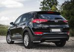 RIVAL RIVAL R.2308.007 Защита заднего бампера d57 уголки + комплект крепежа, RIVAL, Hyundai Tucson 2015- (R.2308.007)