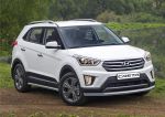 RIVAL RIVAL R.2310.001 Защита переднего бампера d57 + комплект крепежа, RIVAL, Hyundai Creta 2016- (R.2310.001)