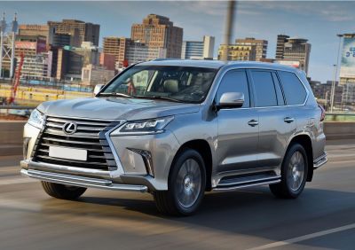 RIVAL RIVAL R.3210.003 Защита переднего бампера d76+d57 + комплект крепежа, RIVAL, Lexus LX 2015- (R.3210.003)