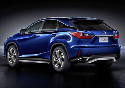 RIVAL RIVAL R.3211.009 Защита заднего бампера d57 скоба + комплект крепежа, RIVAL, Lexus RX 2015-, кроме 450h (R.3211.009)