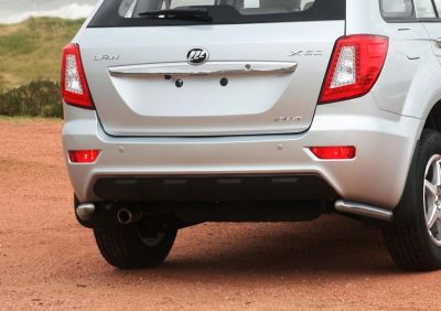 RIVAL RIVAL R.3301.012 Защита заднего бампера d57 уголки + комплект крепежа, RIVAL, Lifan X60 2012-2016 (R.3301.012)