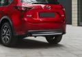 RIVAL RIVAL R.3804.003 Защита заднего бампера d42 + комплект крепежа, RIVAL, Mazda CX-5 2017- (R.3804.003)