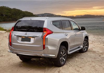 RIVAL RIVAL R.4012.008 Защита заднего бампера d76 уголки + комплект крепежа, RIVAL, Mitsubishi Pajero Sport 2016- (R.4012.008)