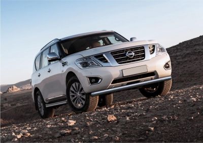 RIVAL RIVAL R.4114.001 Защита переднего бампера d76 + комплект крепежа, RIVAL, Nissan Patrol 2014- (R.4114.001)