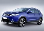 RIVAL RIVAL R.4118.001 Защита переднего бампера d57 + комплект крепежа, RIVAL, Nissan Qashqai 2013- (R.4118.001)