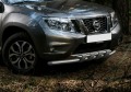 RIVAL RIVAL R.4119.001 Защита переднего бампера d57+d42 с профильной защитой картера + комплект крепежа, RIVAL, Nissan Terr (R.4119.001) RIVAL RIVAL R.4119.001 Защита переднего бампера d57+d42 с профильной защитой картера + комплект крепежа, RIVAL, Nissan Terr (R.4119.001)