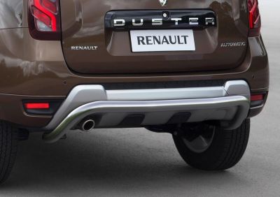 RIVAL RIVAL R.4703.010 Защита заднего бампера d57 скоба + комплект крепежа, RIVAL, Renault Duster 2015- (R.4703.010)