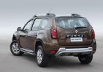 RIVAL RIVAL R.4703.010 Защита заднего бампера d57 скоба + комплект крепежа, RIVAL, Renault Duster 2015- (R.4703.010)