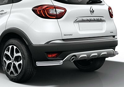 RIVAL RIVAL R.4704.005 Защита заднего бампера d57 уголки + комплект крепежа, RIVAL, Renault Kaptur 2016- (R.4704.005)