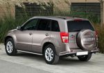 RIVAL RIVAL R.5507.008 Защита заднего бампера d57+d42 уголки + комплект крепежа, RIVAL, Suzuki Grand Vitara 2012-2016 (R.5507.008)