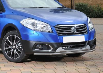 RIVAL RIVAL R.5508.001 Защита переднего бампера d42 + комплект крепежа, RIVAL, Suzuki SX4 2014-2016 (R.5508.001)
