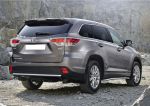 RIVAL RIVAL R.5715.008 Защита заднего бампера d57 + комплект крепежа, RIVAL, Toyota Highlander 2014-2017- (R.5715.008)