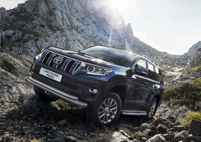 RIVAL RIVAL R.5721.008 Защита переднего бампера d76+75x42 овал + комплект крепежа, RIVAL, Toyota Land Cruiser 150 Prado 201 (R.5721.008)
