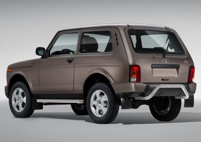 RIVAL RIVAL R.6004.004 Защита заднего бампера d57 Скоба + комплект крепежа, RIVAL, Lada 4x4 Urban 2014- (R.6004.004)
