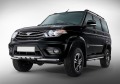 RIVAL UAZ Patriot (2014-) Защита переднего бампера d76+d57 с профильной защитой картера + крепления (R6302003)