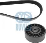 Ruville 5510080 поликлиновой ременный комплект на MERCEDES-BENZ 190 (W201)