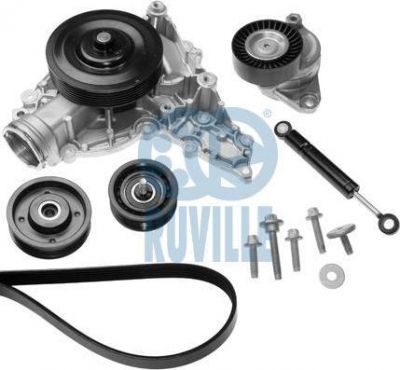 Ruville 55178801 водяной насос + комплект ручейковых ремней на MERCEDES-BENZ GLK-CLASS (X204)