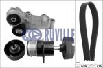 Ruville 5526081 поликлиновой ременный комплект на FORD FOCUS седан (DFW)