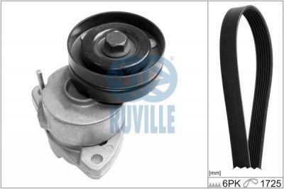 Ruville 5532083 поликлиновой ременный комплект на OPEL FRONTERA B (6B_)