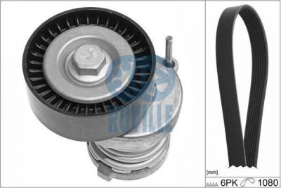 Ruville 5547581 поликлиновой ременный комплект на SKODA ROOMSTER Praktik (5J)