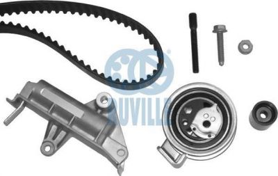 RUVILLE Комплект ГРМ AU/VW AJM (ролик+ремень) A6/Golf IV/Bora/Passat V 1,9TDI 08/98-01/05 (045109243B, 5548971)